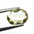 (bild för) Bra Pris Vacker Brasiliansk Mycket Fint Fyllig Gul Beryll 1,39 carat Oval Slipning Topp Lyster & Topp Kvalitet Trevligt Samlar objekt Köp Nu!
