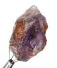 (bild för) Bra Pris Obehandlad Rå Oslipad Violett med Vit Kvartsbandad Ametist 39,31 carat Naturlig Kristall Bit Fin Färg & Kvalitet från Brasilien Köp Nu!