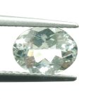 (bild för) Bra Pris Mycket Vacker Ljus Grönaktigt Blå Akvamarin 1,17 carat Oval Slipning Finaste Lyster & Kvalitet Perfekt till Samlare & Juvelerare från Brasilien Köp Nu!