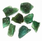 (bild för) Bra Pris Parti 8 st Fin Rå Oslipad Grön Apatit 53,00 carat Naturlig Kristall från Madagaskar Köp Nu!