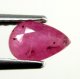 (bild för) Bra Pris Mycket Fin Rosaaktigt Röd - Purpur Röd Rubin 0,53 carat Dropp Slipad Fin Lyster & Prisvärd Kvalitet från Madagaskar Köp Nu!
