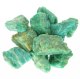 (image for) Good Price Parcel 10 pcs Very Fine Quality Beautiful Bluish Green White Patterned Rough Amazonite 57 grams Natural Broken Piece Beautiful Material & Good Color from Russia Buy Now!