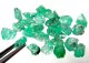 (image for) Good Price Parcel 25 Pcs Rough Uncut Very Rare Vivid Bluish Green Emerald Crystal 10,72 carat Natural Crystal Transparent from Colombia Purchase Now!