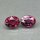 (image for) Good Price Parcel 2 pcs Purple Pink Rhodolite Garneth 2,54 carat Oval Very Nice Luster&Quality fr Madagascar Purchase Now!