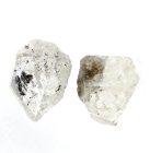 (image for) Good Price Parcel 2 pcs Genuine Uncut Diamond Quarts 14,16 carat Natural Crystal with Actinolite från Afganistan Purchase Now!