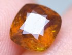 (bild för) Bra Pris Ytterst Sällsynt Orangebrun Bastnäsite 1,58 carat Kudd Slipning Fin Färg & Kvalitet Spännande Samlarsten från Afganistan Köp Nu!