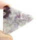 (image for) Good Price Very Nice Multi Colour Fluorite 61,14 carat Triangle Cabochon Cut Good Quality & Colour from India Purchase Now!