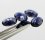 (image for) Good Price Parcel 5 pcs Very Nice Colour Blue Violet Iolite 2,82 carat Oval Cut Good Quality from Tanzania Purchase Now!