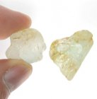 Bra Pris Parti 2 st Fin Kvalitet Rå&Oslipad Topas 100 carat Naturlig Kristall Fluvialt Matrial från Brasilien Köp Nu!