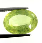 (bild för) Bra Pris Mycket Bra kvalitet Neon Gulgrön Krysoberyll 5,00 carat Oval Slipning Super Fin Lyster & Färg från Afrika Köp Nu!