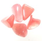 (image for) Good Price Parcel 5 pcs Very Beutiful Vivid Pink Rhodochrosite 24,75 carat Polished Natural Crystal High Quality from Brazil Purchase Now!