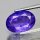 (image for) Good Price Big Nice Vivid Violet Blue Tanzanite 4,80 carat Oval Nice Luster & SI Quality fr Tanzania Purchase Now!