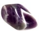 (image for) Good Price Very Nice Tumbled Polished Natural Quartzstriped Amethyst 6-8 gram Good Luster and Colour Purchase Now!