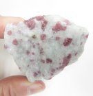 (bild för) Bra Pris Spännande Specimen Vacker Rosa Turmalin (Rubellit) 150,3 gram Naturlig Kristall i Kvarts Intressant Samlar Objekt från Brasilien Köp Nu!