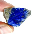 (bild för) Bra Pris Rå Oslipad Mycket Vackert Blå Afgansk Lapis Lazuli 25 gram Naturligt Brottstycke Bit Topp Kvalite & Finaste Blå Färg Samlarsten Köp Nu!