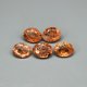(image for) Good Price Certified 1 pcs Parcel 5 pcs Rare "Confetti" Sunstone 5,29 carat Oval Facet with Nice Luster from Africa Purchase Now