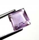 Bra Pris Mycket Vacker Topp Violett Ametist 1,55 carat Prinsess Slipning Bra Kvalitet & Lyster från Brasilien Köp Nu!