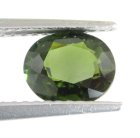 (image for) Good Price Very Nice Deep Green Tourmaline 1,28 carat Oval Cut Nice Luster & Quality from Nigeria Purchase Now!