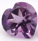 Bra Pris Mycket Vacker Topp Violett Ametist 0,66 carat Hjärt Slipning Bra Kvalitet & Lyster från Brasilien Köp Nu!