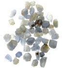 (image for) Good Price Parcel 50 pcs Very Nice Rough Uncut Blue-bluish grey Sapphire 31,89 carat Natural Crystals Good Colour & Quality from Kashmir Pakistan Purchase Now!