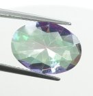 (bild för) Bra Pris Topp Lystrande Multi Färgspelande Mystik Kvarts 3,87 carat Oval Slipning Mycket Fin Kvalitet Spännande Matrial för Smyckestillverkare Köp Nu!
