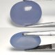 (image for) Good Price Very Nice Quality African Lavender Blue Chalcedony 17,10 carat Oval Cabochon Cut Outstanding Colour & Luster Purchase Now!