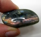(bild för) Bra Pris Mycket Fin Kvalitet Regnbågs Lystrande Labradorit 54,10 carat Fancy Cabochon Slipning Suverän Lyster & Färgspel från Madagaskar köp Nu!