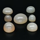 (bild för) Bra Pris Parti 7 st Fin Kvalitet Mix Färg Skimmrande Månsten 66,90 carat Oval Cabochon Slipning Fin Lyster från Indien Köp Nu!