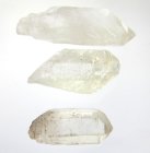 (image for) Good Price Parcel 3 pcs Rough Uncut Genuine Rock Crystal (Colourless Quartz) 196 carat Natural Terminated Crystal Nice Quality from Brazil Purchase Now!