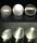 (image for) Good Price Parcel 3 pcs Cat´s Eye Moonstone 3,35 carat Round Cabochon Cut with Sharp Eye´s India Purchase Now!