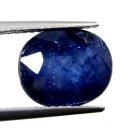 (bild för) Bra Pris Behandlad Mycket Fin Kungsblå Safir 5,35 carat Oval Fasett Slipning Bra Kvalitet & Färg från Madagaskar Köp Nu!