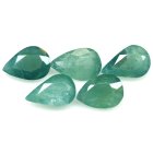 (image for) Good Price Parcel 5 pcs Very Rare Grandidierite 8,15 carat Pear Cut Fine Quality from Madagascar Purchase Now!