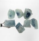 Bra Pris Parti 7 st Rå Oslipad Grön Blå Indigolit (Turmalin) 42,91 carat Naturlig Kristall från Kunar Afganistan Köp Nu!