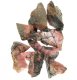 (image for) Good Price Parcel 10 pcs Beautiful Pink with Black Patterned Uncut Rough Rhodonite 93 grams Natural Broken Pieces Fine Color & Quality from Brazil Buy Now!