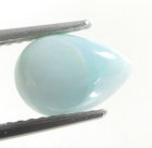 (image for) Good Price Rare Very Beutiful Blue Larimar 1,84 carat Pear Cabochon Cut Outstanding Quality & Colour from Dominican Republic Purchase Now!