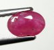 (image for) Good Price Very Nice Pinkish Red - Purple Red Ruby 0,61 carat Oval Cut Nice Luster & Price Worthy Quality from Madagascar Purchase Now!
