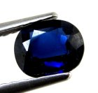 (bild för) Bra Pris Obehandlad Sällsynt Mycket Vacker Djup Kungsblå Safir 0,81 carat Kudd Slipning Mycket Bra Kvalitet & Färg från Afrika Köp Nu!