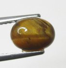 (image for) Good Price Very Nice Tiger´seye 1,39 carat Oval Cabochon Good Quality & Colour´s Pattern from India Purchase Now!