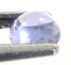 (bild för) Bra Pris Sällsynt Mycket Vacker Violett Blå Tanzanit 0,34 carat Rund Cabochon Slipning Fin Kvalitet & Färg från Tanzania Köp Nu!