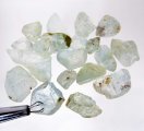 Bra Pris Parti 19 st Fin Kvalitet Rå&Oslipad Topas 111 carat Naturlig Kristall Fluvialt Matrial från Brasilien Köp Nu!