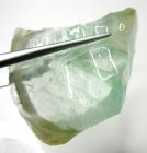 (image for) Good Price Exciting Rough Uncut Beautiful Green Calcite 17,8 grams Natural Fragment Piece Transparent & Sharp Color from Brazil Buy Now