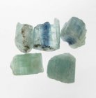 Bra Pris Parti 5 st Rå Oslipad Grön Blå Indigolit (Turmalin) 17,39 carat Naturlig Kristall från Kunar Afganistan Köp Nu!