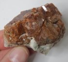 (bild för) Bra Pris Fina Kristaller av Grossular Granat 120,7 gram Naturliga Kristaller i Matrix Fin Färg från Taven Nordland, Norge Köp Nu!