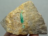 (bild för) Sällsynt Topp Grön Panjshir Smaragd Kristall 176 gram i Matrix fr Afganistan