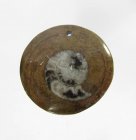 Bra Pris Unikt Smycke Fossil Ammonit i Matrix 9,90 gram Polerat Hänge med Hål från Marocko Köp Nu!