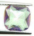 (image for) Good Price Top Lustrous Multi Color Playful Mystic Quartz 2,30 carat Cushion Cut Very Fine Quality Exciting Material for Jewelry Makers Buy Now!
