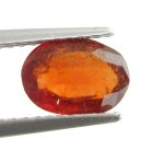 (image for) Cheap Price Redish Orange Hessonite Garneth 1,11 carat Oval Cut Lovely Colour from Africa Purchase Now!