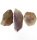 (image for) Good Price Parcel 3 pcs Untreated Rough Uncut Violet with White Quartz Banded Amethyst 80,80 carat Natural Crystal Piece Fine Color & Quality from Brazil Buy Now!