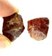 (image for) Good Price Parcel 2 pcs Untreated Very Nice Orange Brown Spessartite Garneth 97,14 carat Natural Crystal/Pieces from Afganistan Purchase Now!