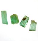 (bild för) Bra Pris Parti 4 st Rå Sällsynt Blåaktigt Grön Smargad Kristall 2,62 carat Naturlig Kristall Transparent-Transl. Afghan Köp Nu!